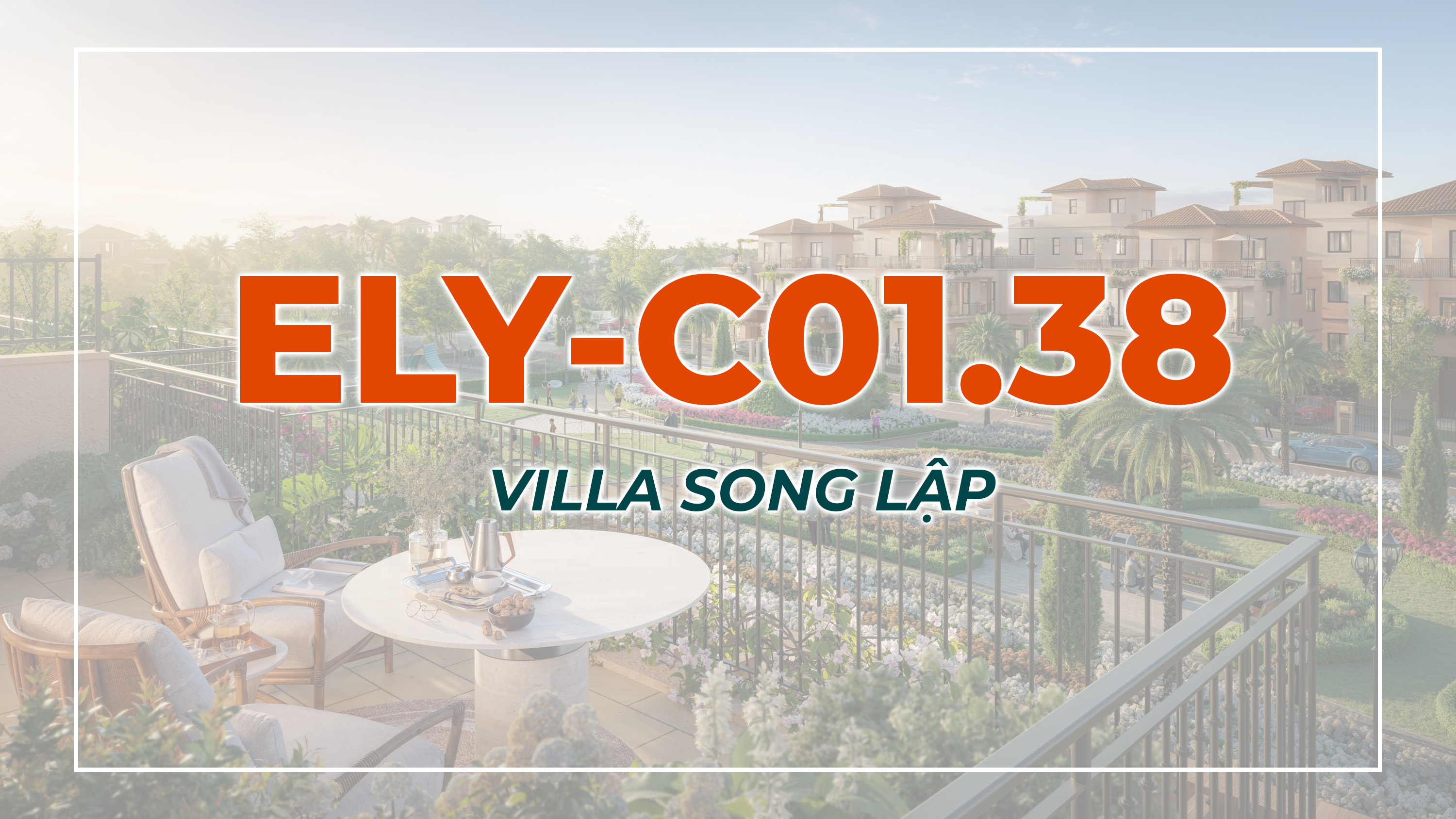 Biệt thự ELY-C01.38 tại Elyse Island